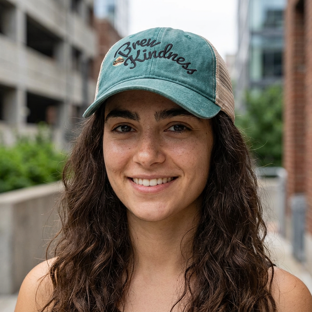 Women's Washed Mesh-Back Cap