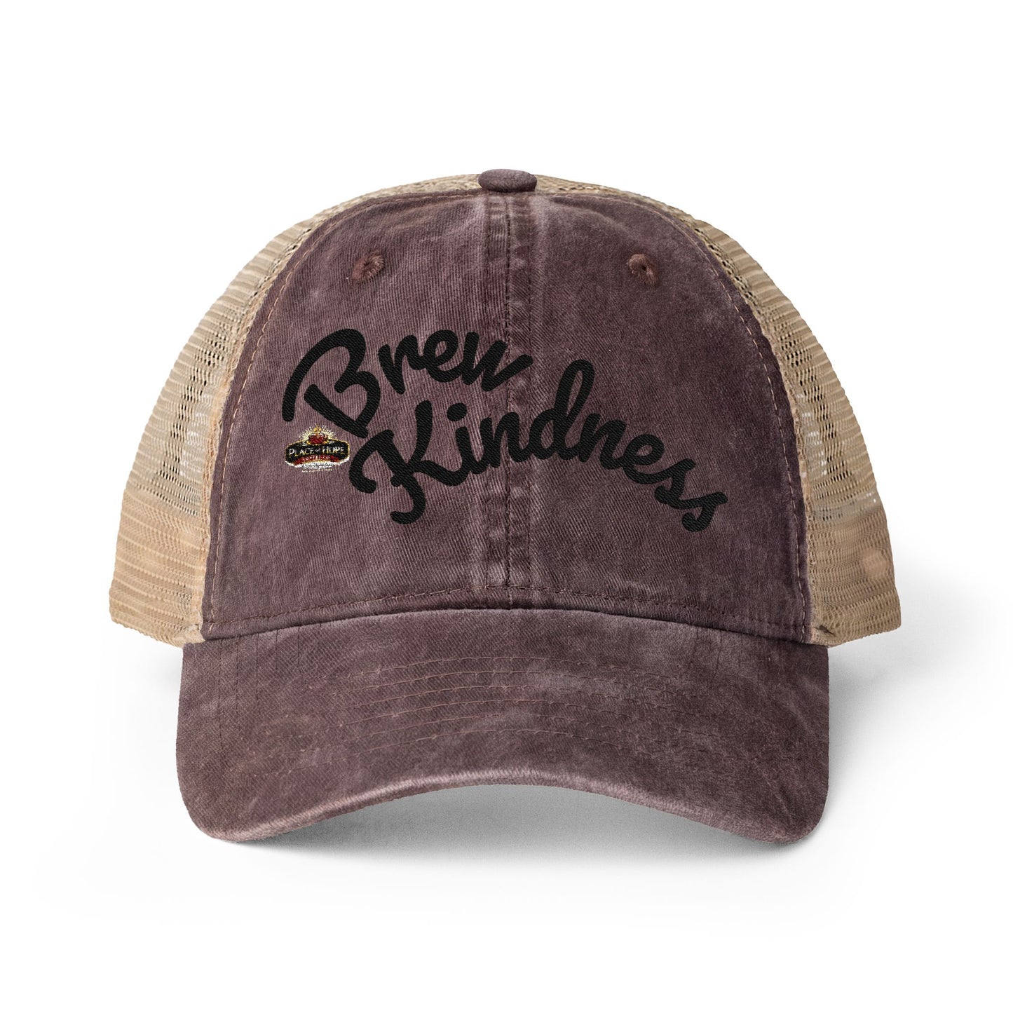 Women's Washed Mesh-Back Cap
