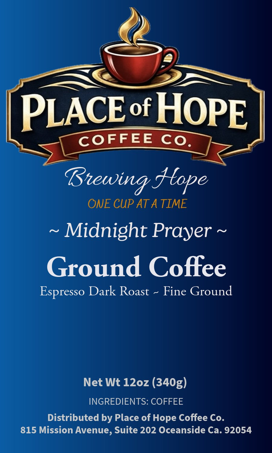 Midnight Prayer Espresso (Dark Roast)