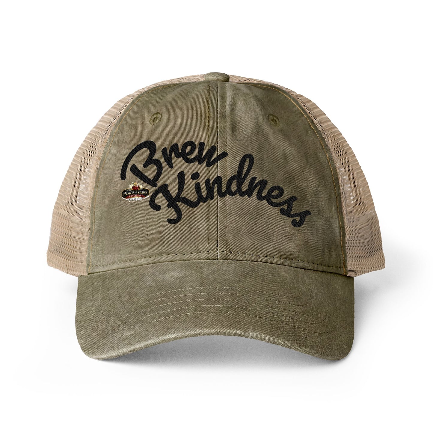 Women's Washed Mesh-Back Cap