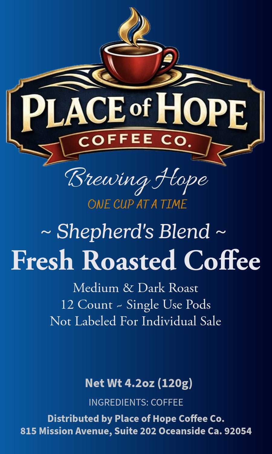 Shepherd's Blend (Single Use Pods)