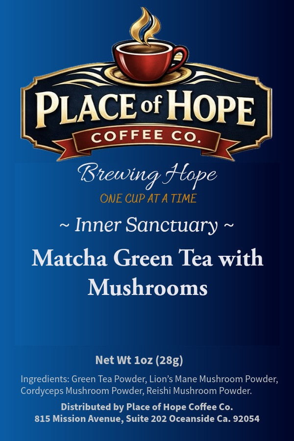 Inner Sanctuary (Matcha w/Mushrooms)