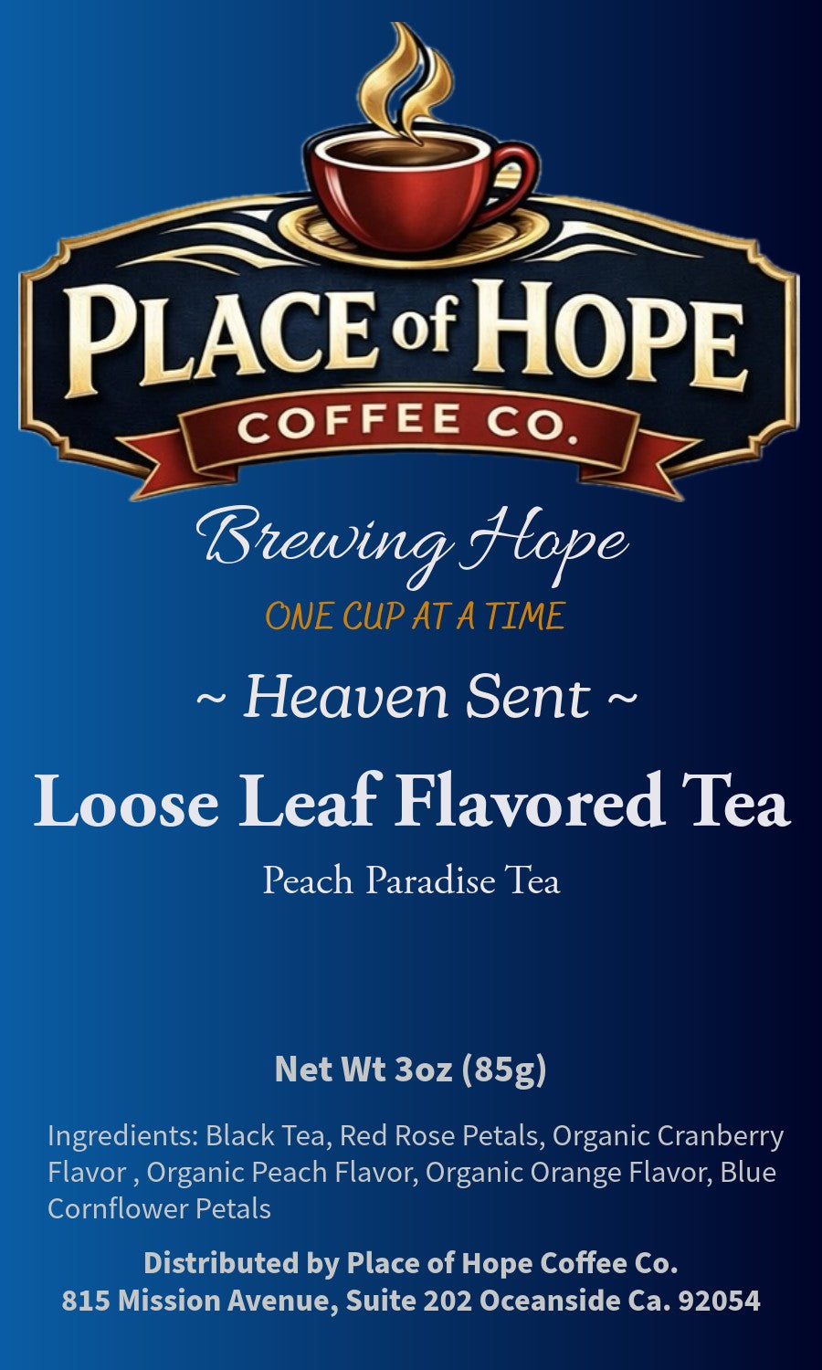 Heaven Sent Peach Tea